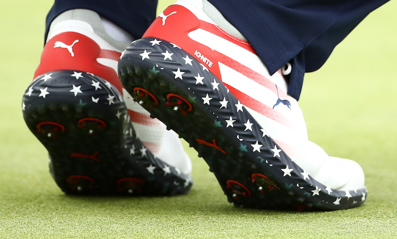 gary woodland's golf shoes