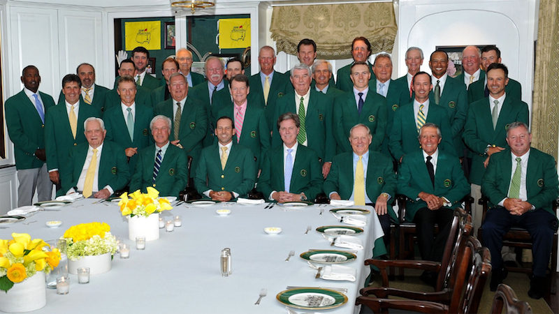 Sergio Garcia Masters Champions Dinner