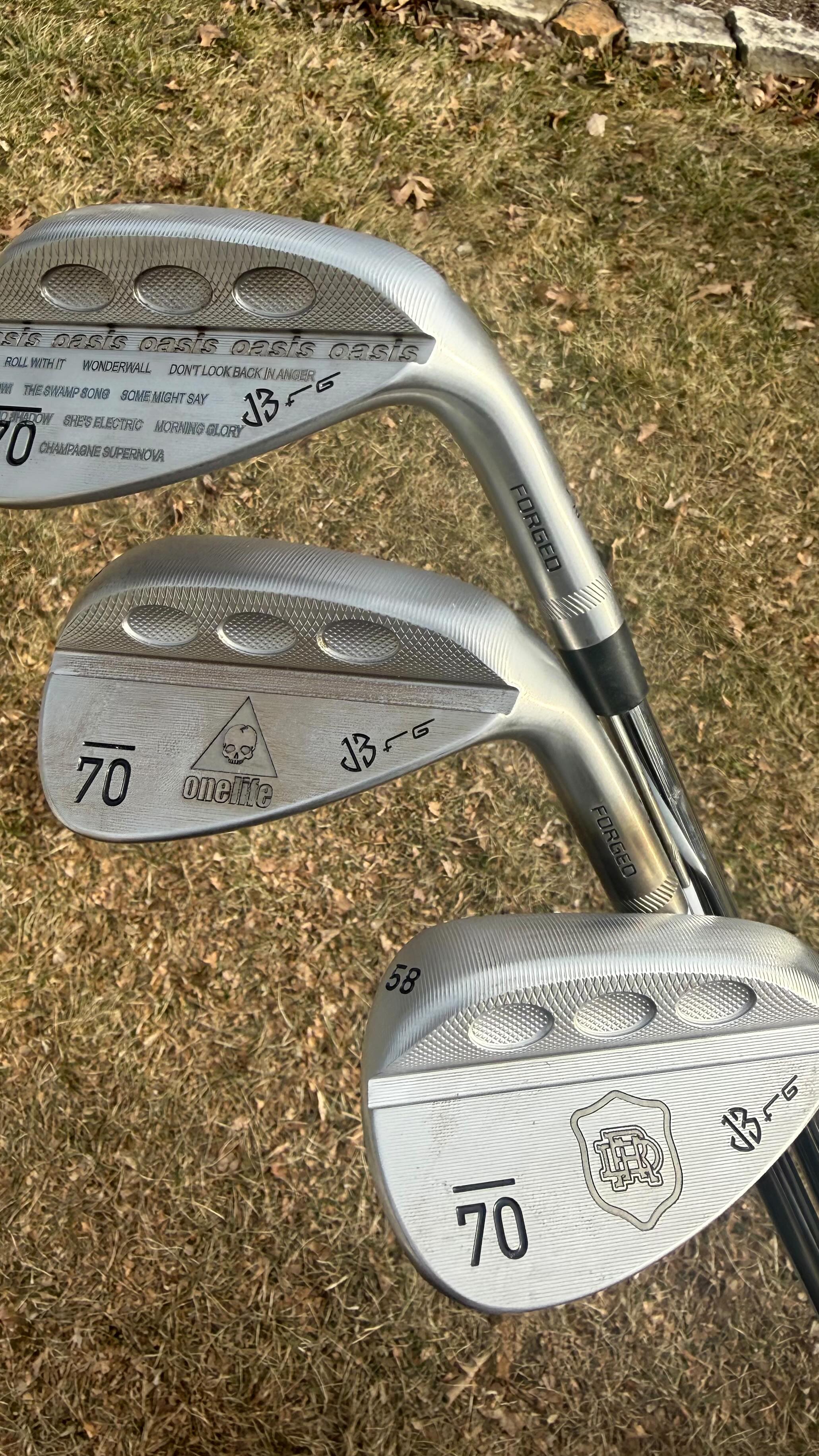 Shout out to @golfsub70 for the fresh wedges for the 2026 season featuring some surprise custom laser engraving, which YOU TOO can get done on your gear from Sub 70!
.
.
#golf #golflife #sub70 #instagolf