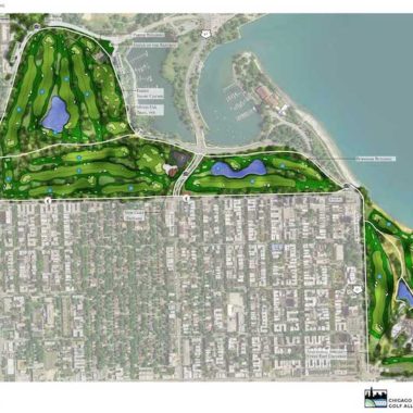 Tiger Woods Chicago Routing