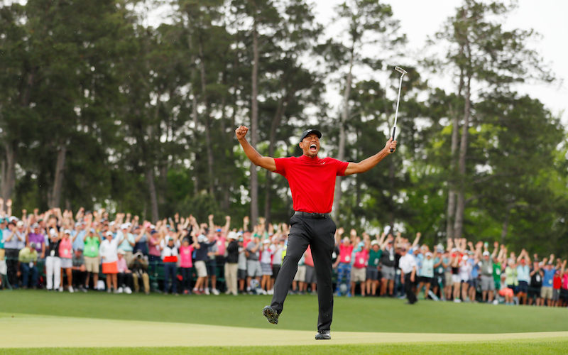 2019 Masters Victory Tiger Bridgestone