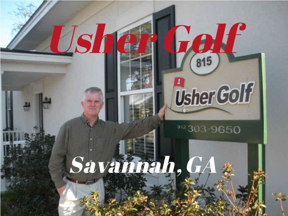 Usher Golf Ad
