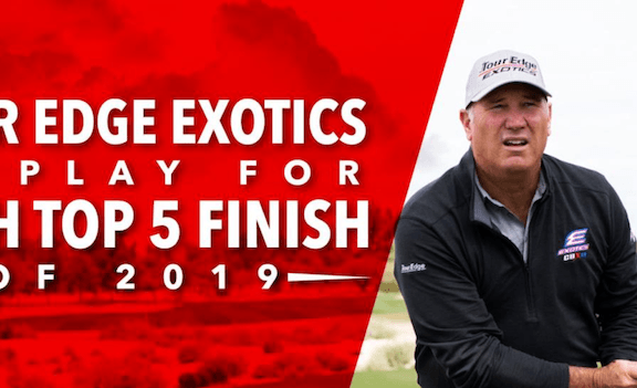 Tour Edge Exotics in Play at 2019 AmFam