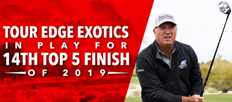 Tour Edge Exotics in Play at 2019 AmFam