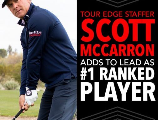 Tour Edge Exotics Clubs - Scott McCarron Adds to Lead