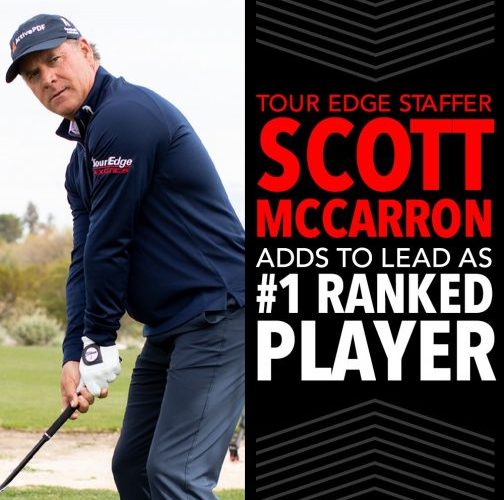 Tour Edge Exotics Clubs - Scott McCarron Adds to Lead