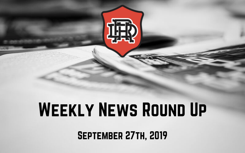 Weekly News - September 27, 2019