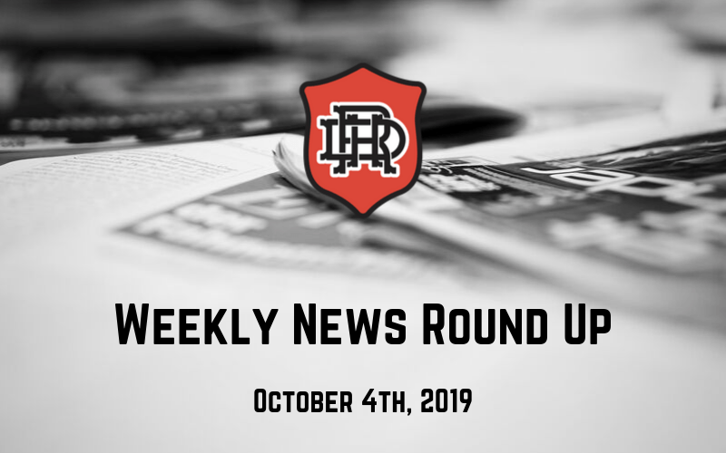 Weekly News - October 4, 2019