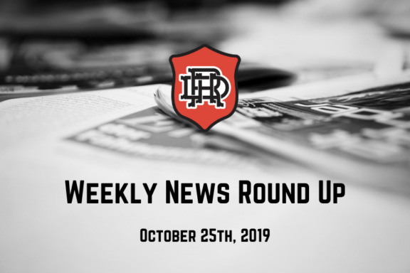 Weekly News - October 25, 2019