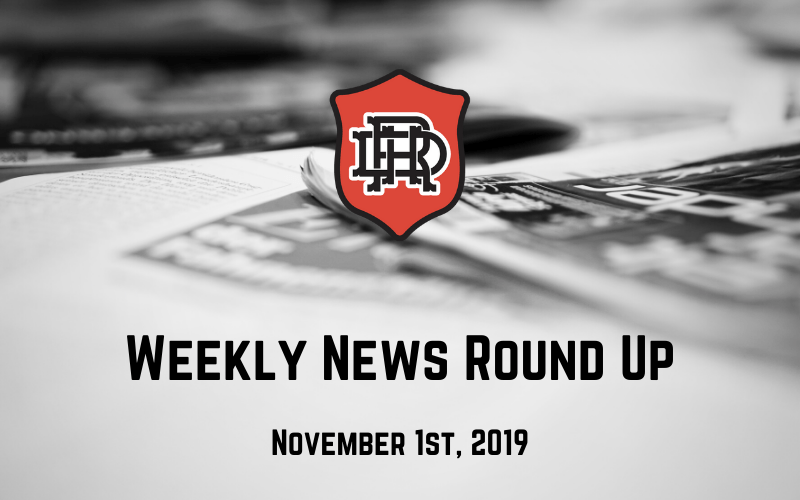 Weekly News - November 11, 2019