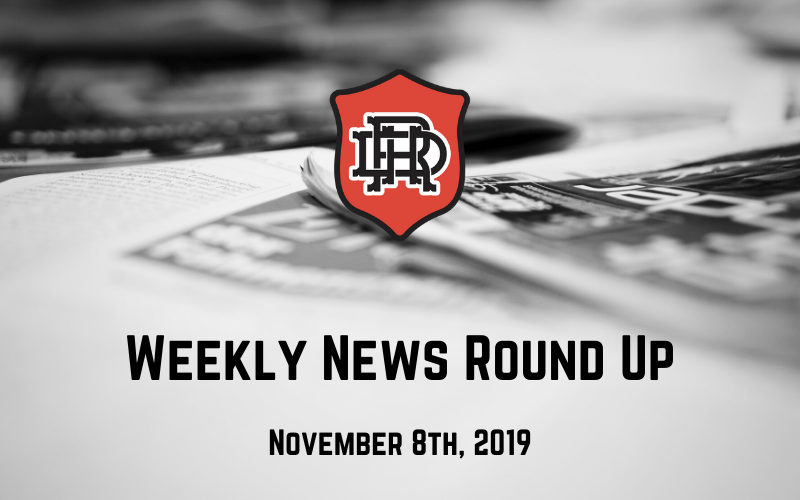 Weekly News - November 8, 2019