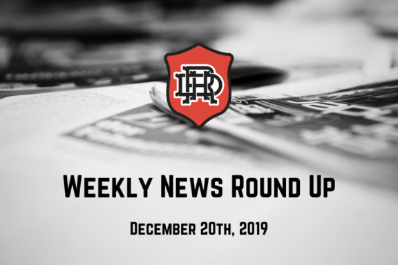 Weekly News - December 20, 2019