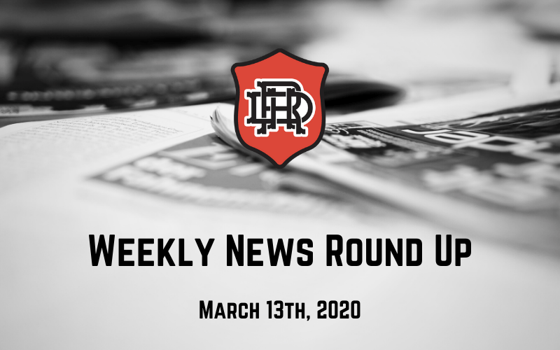 Weekly News Roundup - March 13, 2020