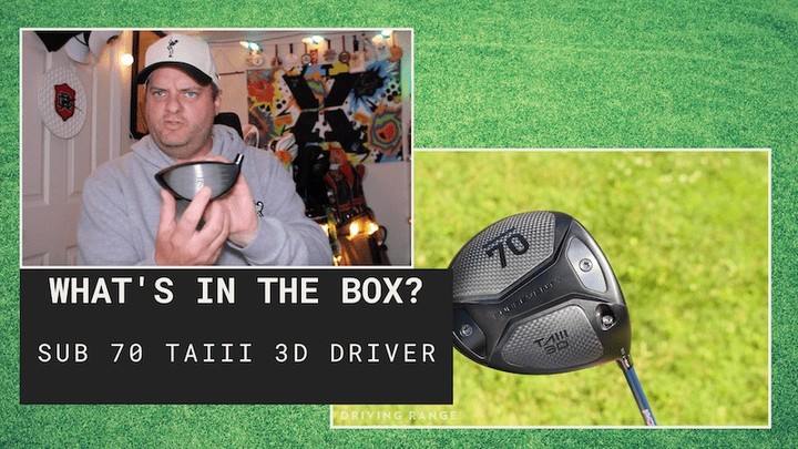 What's in the box?! Bill got his hands on the new @golfsub70 TAIII 3D printed driver. Watch at the link in bio for the breakdown the new design & his first impressions.
.
.
#golf #golflife #unboxing #sub70golf #instagolf