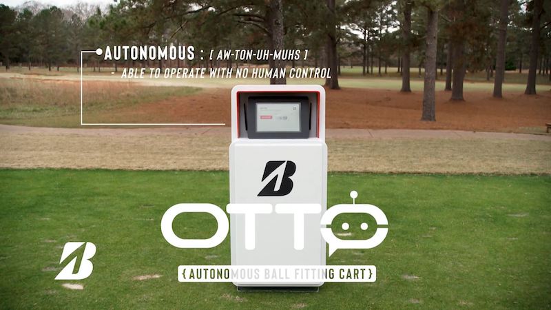 Bridgestone Introduces OTTO, the World's First Autonomous Ball Fitting Cart