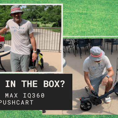 WITB: Big Max IQ 360 Push Cart