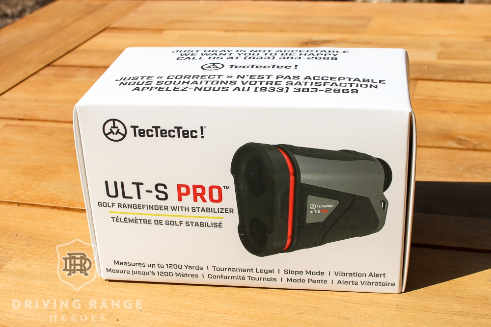 TecTecTec ULT-S Pro Rangefinder Review - Driving Range Heroes