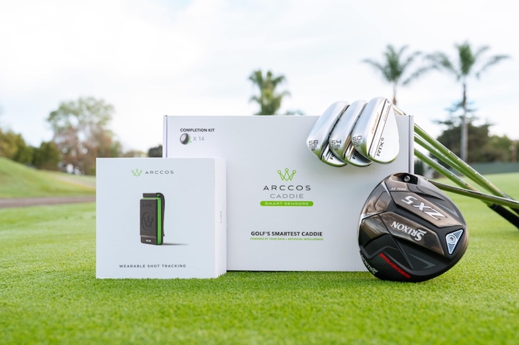 Arccos caddie best sale driving range