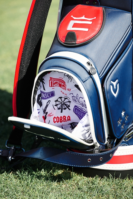 COBRA x VESSEL 2023 Stars US OPEN Tour Staff Cart Bag - Golf Star