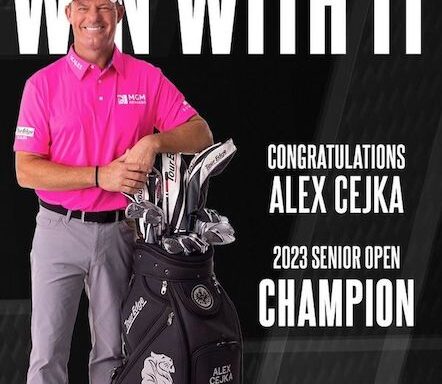 Alex Cejka 23 Sr Open - Tour Edge