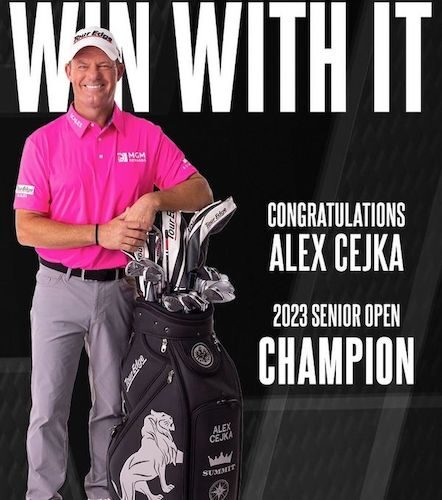 Alex Cejka 23 Sr Open - Tour Edge