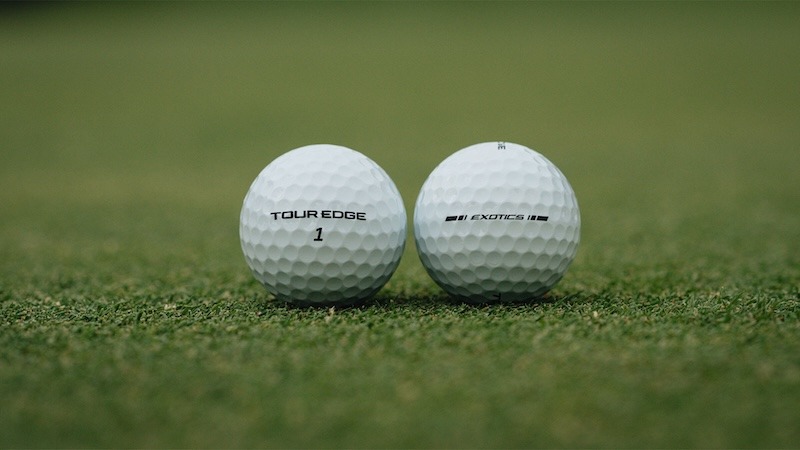 Tour Edge Exotics Golf Ball Launch